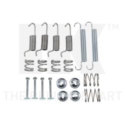 Priedų komplektas, stovėjimo stabdžių trinkelės NK 7934899