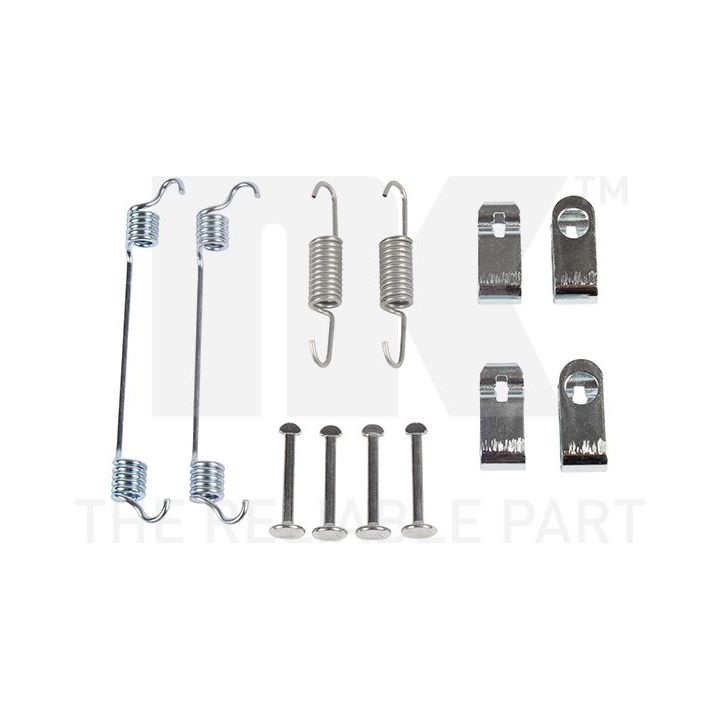 Priedų komplektas, stovėjimo stabdžių trinkelės NK 79350019