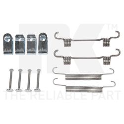 Priedų komplektas, stovėjimo stabdžių trinkelės NK 7935987