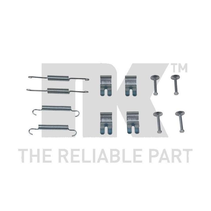 Priedų komplektas, stovėjimo stabdžių trinkelės NK 79400013