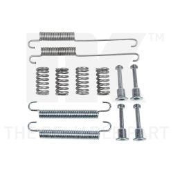 Priedų komplektas, stovėjimo stabdžių trinkelės NK 7993892