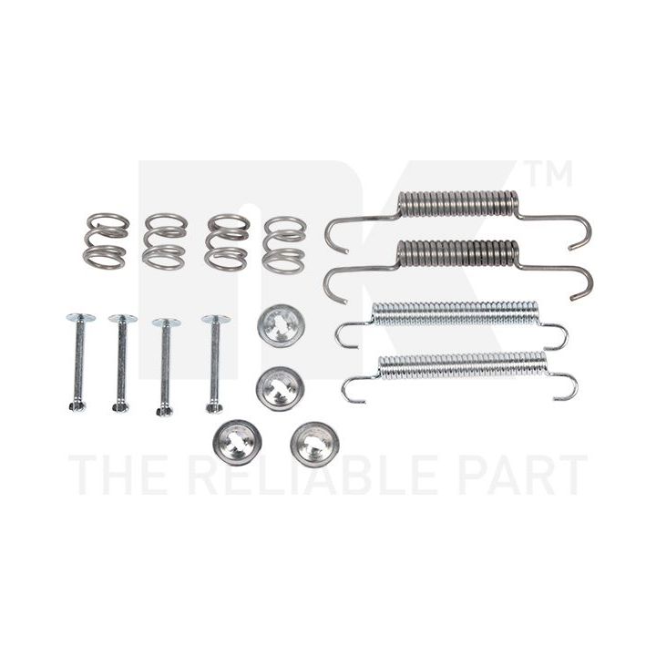 Priedų komplektas, stovėjimo stabdžių trinkelės NK 79991039