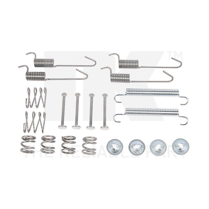 Priedų komplektas, stovėjimo stabdžių trinkelės NK 79991043