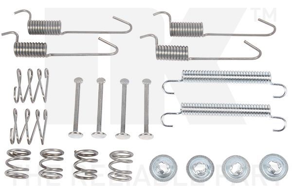 Priedų komplektas, stovėjimo stabdžių trinkelės NK 79991043