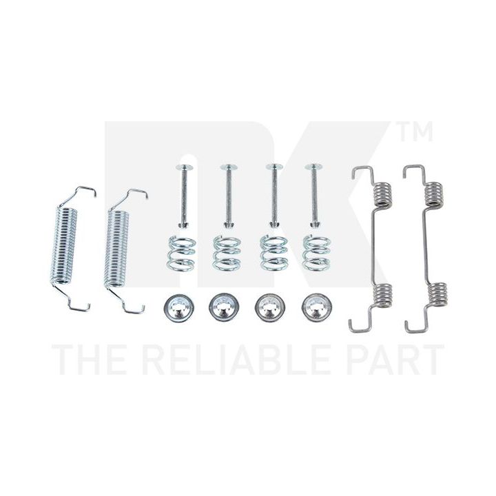 Priedų komplektas, stovėjimo stabdžių trinkelės NK 79991050