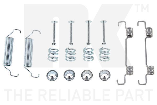 Priedų komplektas, stovėjimo stabdžių trinkelės NK 79991050