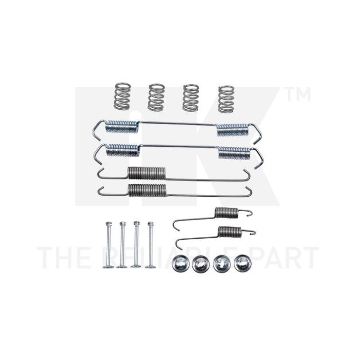 Priedų komplektas, stabdžių trinkelės NK 7999689