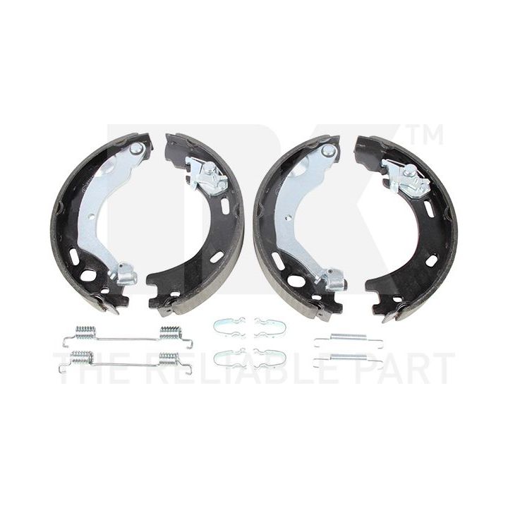 Stabdžių trinkelių komplektas, stovėjimo stabdis NK 2712769