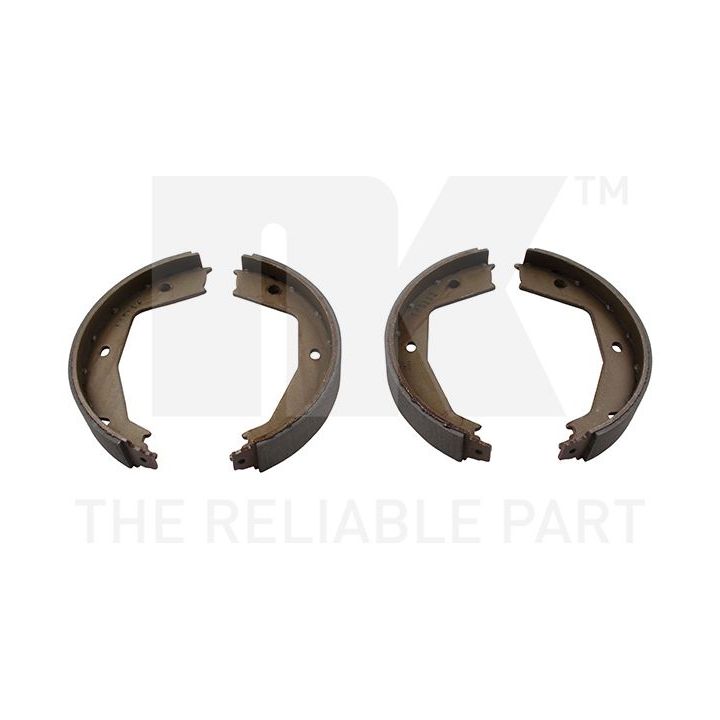 Stabdžių trinkelių komplektas, stovėjimo stabdis NK 2719629