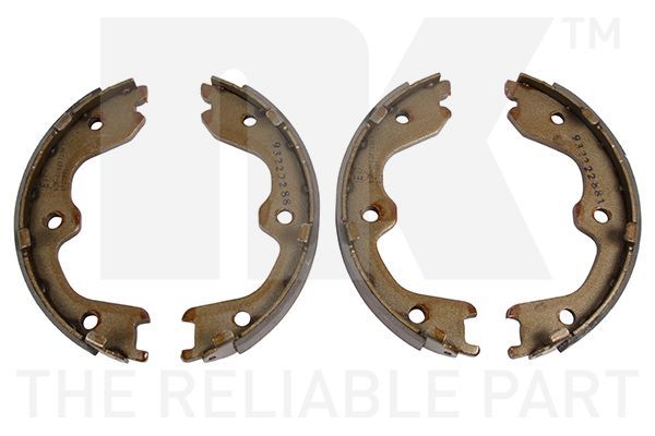 Stabdžių trinkelių komplektas, stovėjimo stabdis NK 2722881