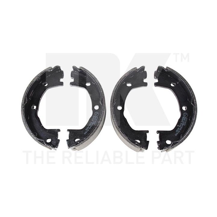 Stabdžių trinkelių komplektas, stovėjimo stabdis NK 2723682