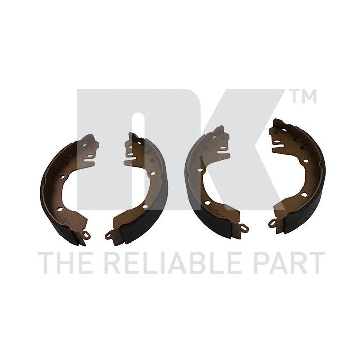 Stabdžių trinkelių komplektas, stovėjimo stabdis NK 2730452