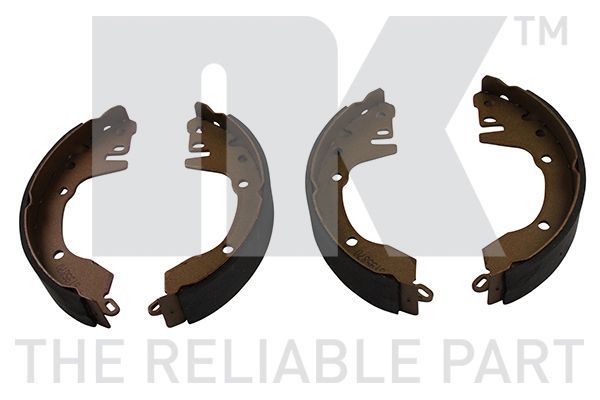 Stabdžių trinkelių komplektas, stovėjimo stabdis NK 2730452