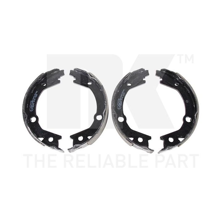 Stabdžių trinkelių komplektas, stovėjimo stabdis NK 2734745