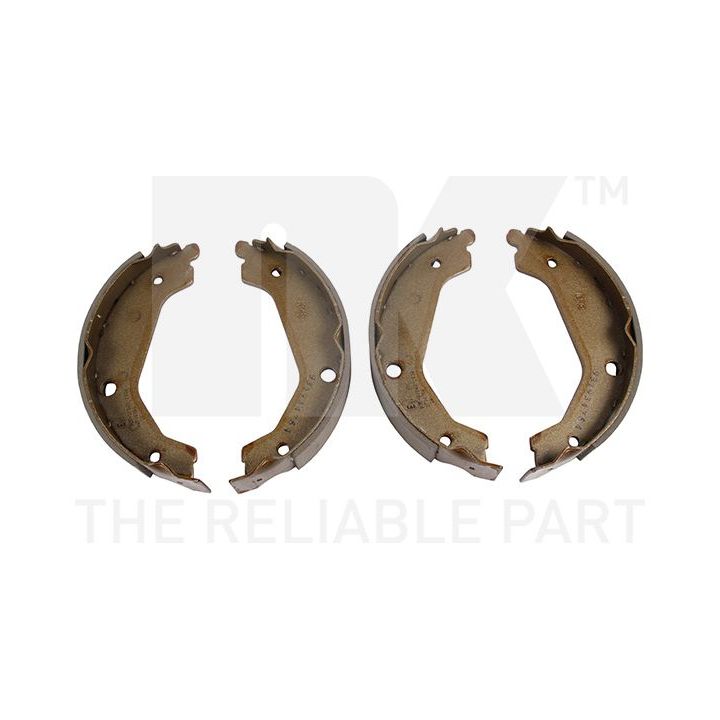 Stabdžių trinkelių komplektas, stovėjimo stabdis NK 2734764