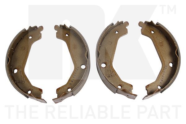 Stabdžių trinkelių komplektas, stovėjimo stabdis NK 2734764