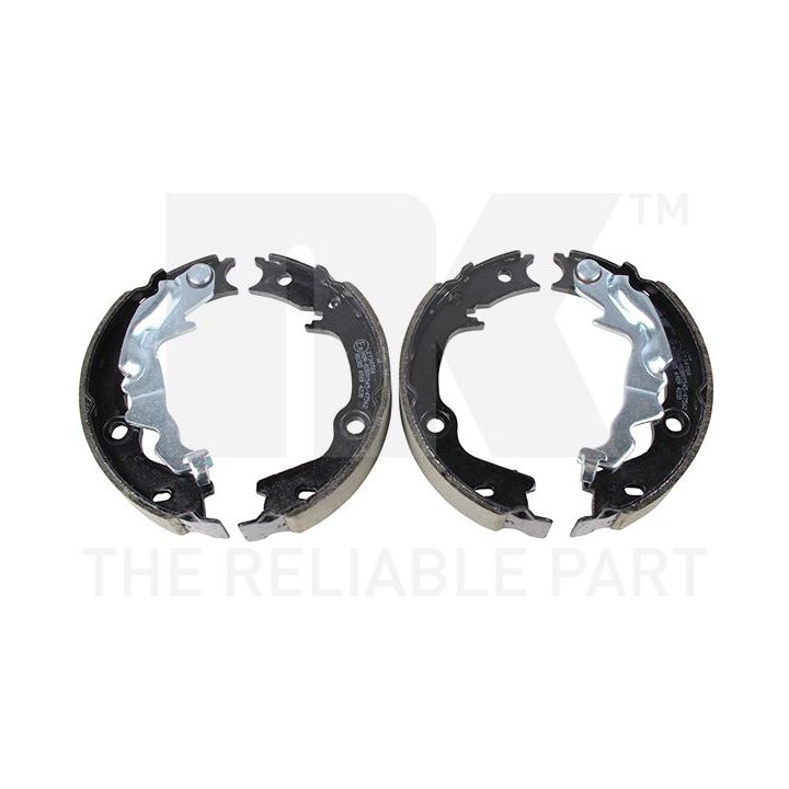 Stabdžių trinkelių komplektas, stovėjimo stabdis NK 2734784