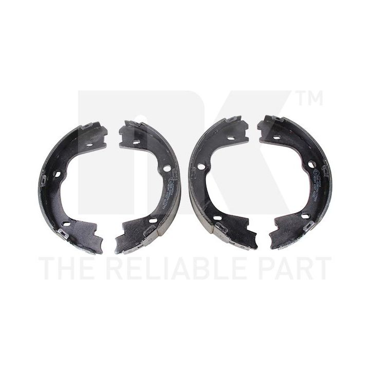 Stabdžių trinkelių komplektas, stovėjimo stabdis NK 2734814