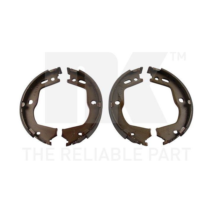 Stabdžių trinkelių komplektas, stovėjimo stabdis NK 2734851