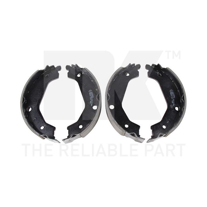 Stabdžių trinkelių komplektas, stovėjimo stabdis NK 2735854