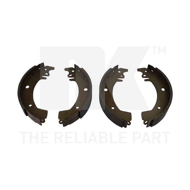 Stabdžių trinkelių komplektas, stovėjimo stabdis NK 2739386