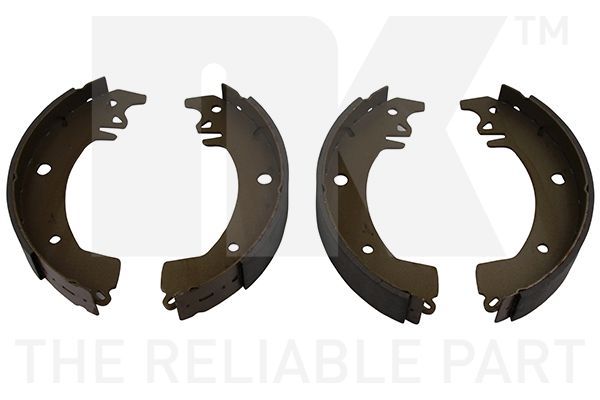 Stabdžių trinkelių komplektas, stovėjimo stabdis NK 2739386