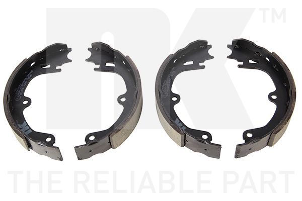 Stabdžių trinkelių komplektas, stovėjimo stabdis NK 2748246