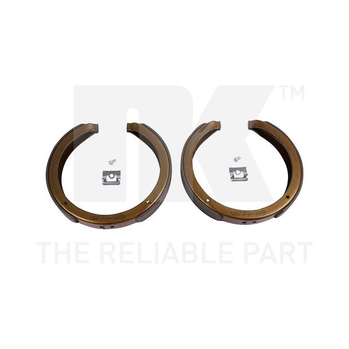 Stabdžių trinkelių komplektas, stovėjimo stabdis NK 2799882