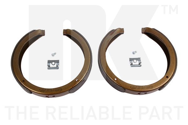 Stabdžių trinkelių komplektas, stovėjimo stabdis NK 2799882