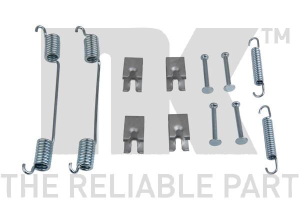 Priedų komplektas, stabdžių trinkelės NK 7919836