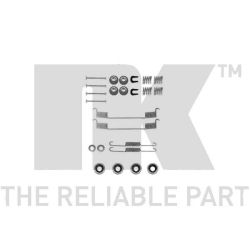 Priedų komplektas, stabdžių trinkelės NK 7922635