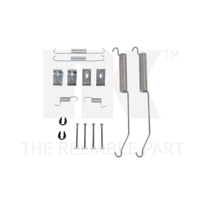 Priedų komplektas, stabdžių trinkelės NK 7922968