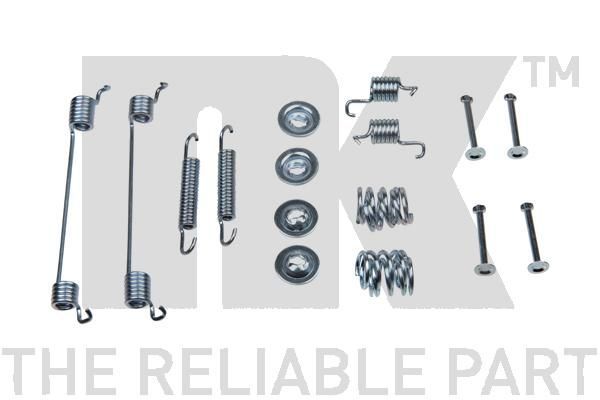 Priedų komplektas, stabdžių trinkelės NK 79230014