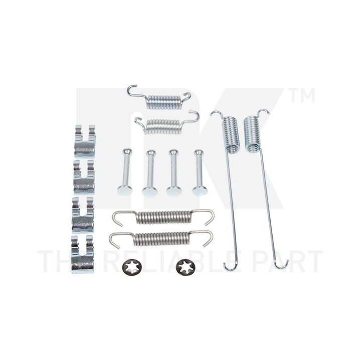 Priedų komplektas, stabdžių trinkelės NK 7923739