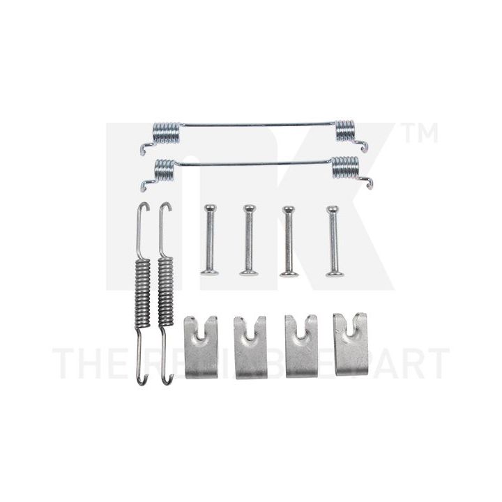 Priedų komplektas, stabdžių trinkelės NK 7923789