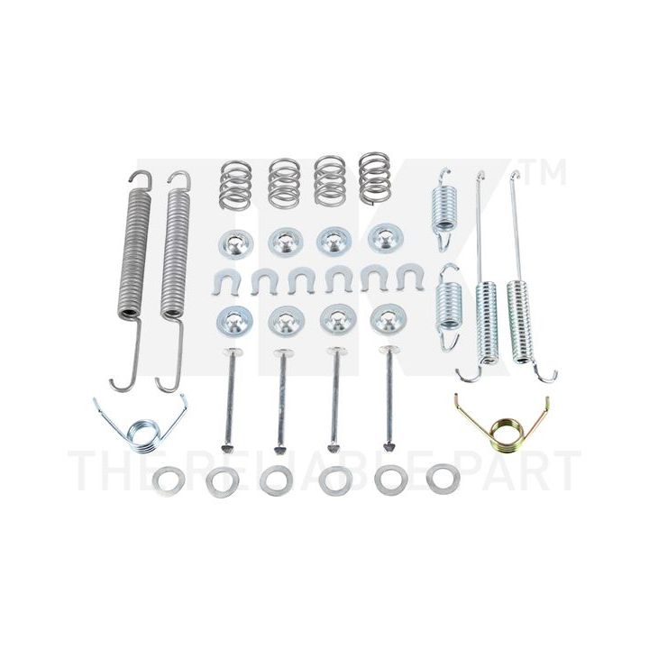 Priedų komplektas, stabdžių trinkelės NK 7930695