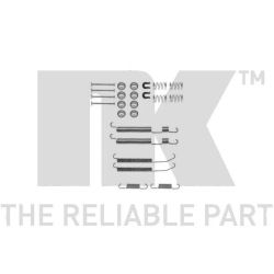 Priedų komplektas, stabdžių trinkelės NK 7930759