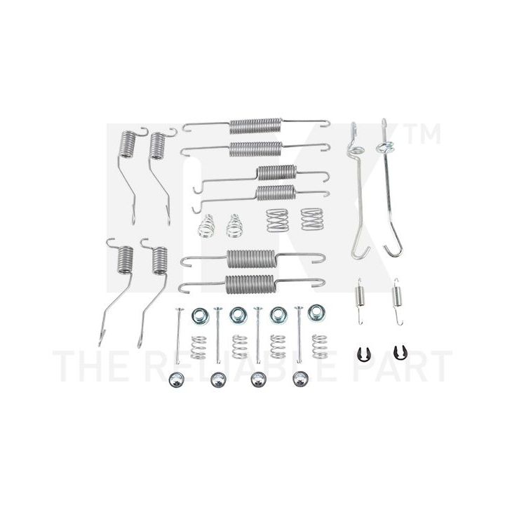 Priedų komplektas, stabdžių trinkelės NK 79321000