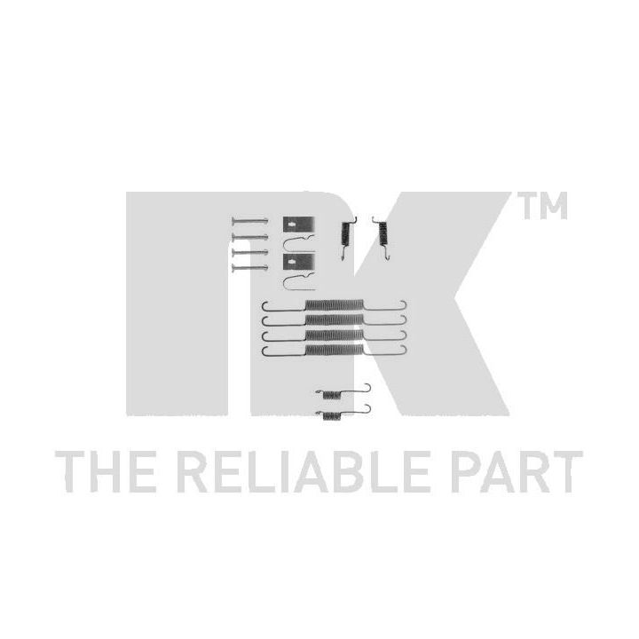 Priedų komplektas, stabdžių trinkelės NK 7932670