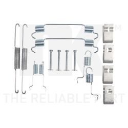 Priedų komplektas, stabdžių trinkelės NK 7932742