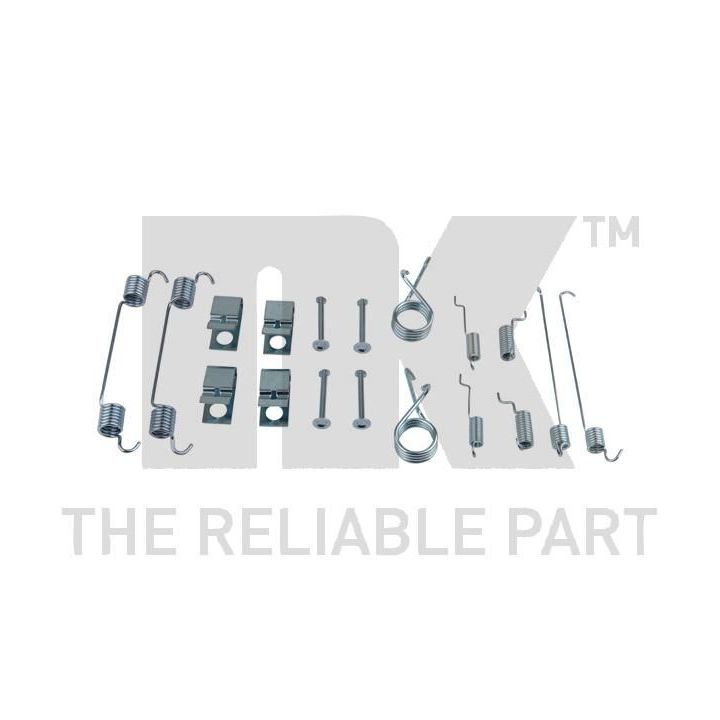 Priedų komplektas, stabdžių trinkelės NK 7932799