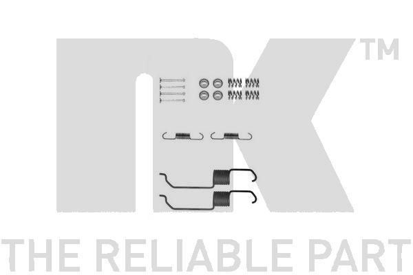 Priedų komplektas, stabdžių trinkelės NK 7932825