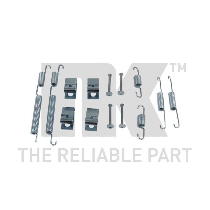 Priedų komplektas, stabdžių trinkelės NK 79340017