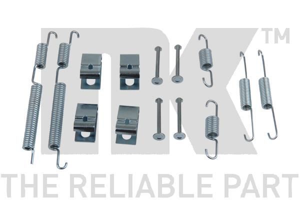 Priedų komplektas, stabdžių trinkelės NK 79340017