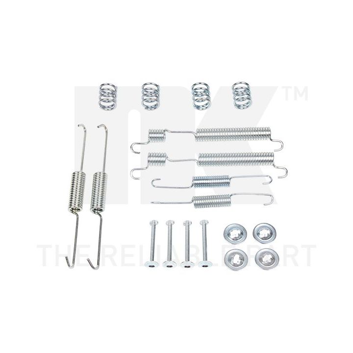 Priedų komplektas, stabdžių trinkelės NK 7934770