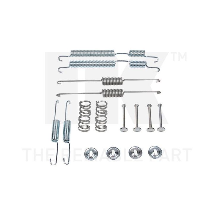 Priedų komplektas, stabdžių trinkelės NK 7934813