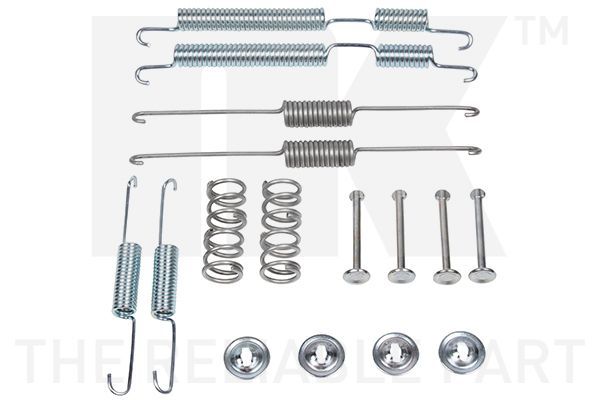 Priedų komplektas, stabdžių trinkelės NK 7934813