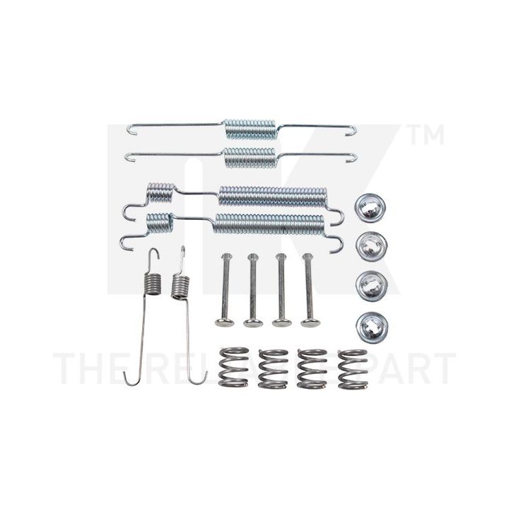 Priedų komplektas, stabdžių trinkelės NK 7934822