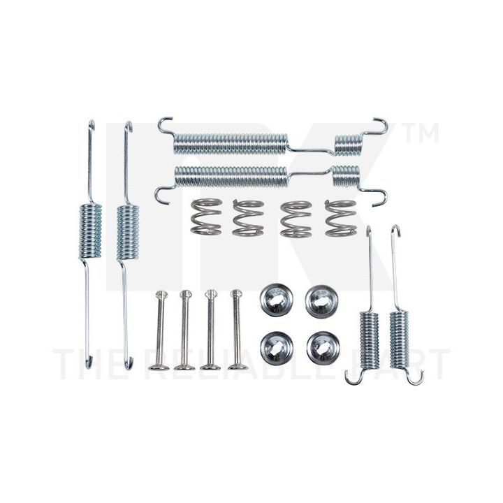 Priedų komplektas, stabdžių trinkelės NK 7934824