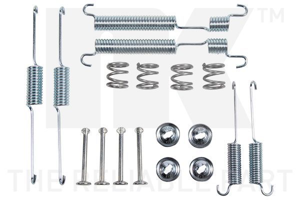 Priedų komplektas, stabdžių trinkelės NK 7934824